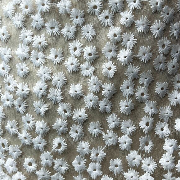 NWT Charmaine White Embroidered Mini Dress Size Medium - Picture 11 of 14